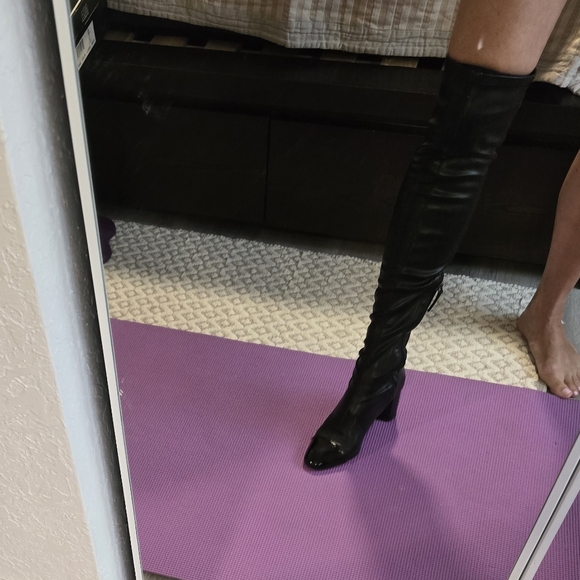 ZARA over the knee boots. Used. Size 8 - Picture 8 of 16